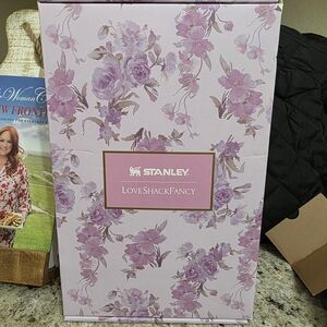Stanley Floral Box with Pink and Purple Design